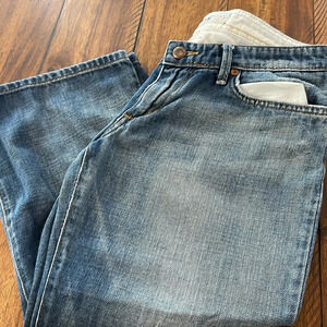 Joe’s Jeans blue cropped jeans capris size 29 low rise
